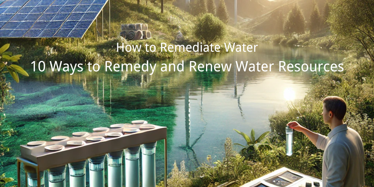 How to Remediate Water - 10 Ways to Remedy and Renew Water Resources