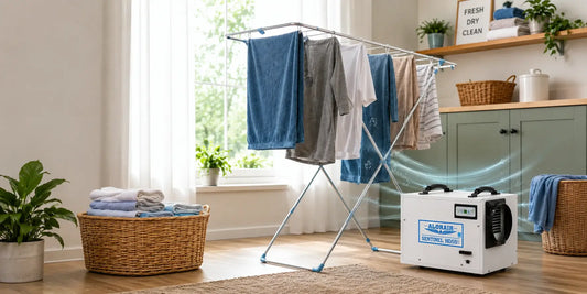 How to Use a Dehumidifier for Drying Clothes Indoors