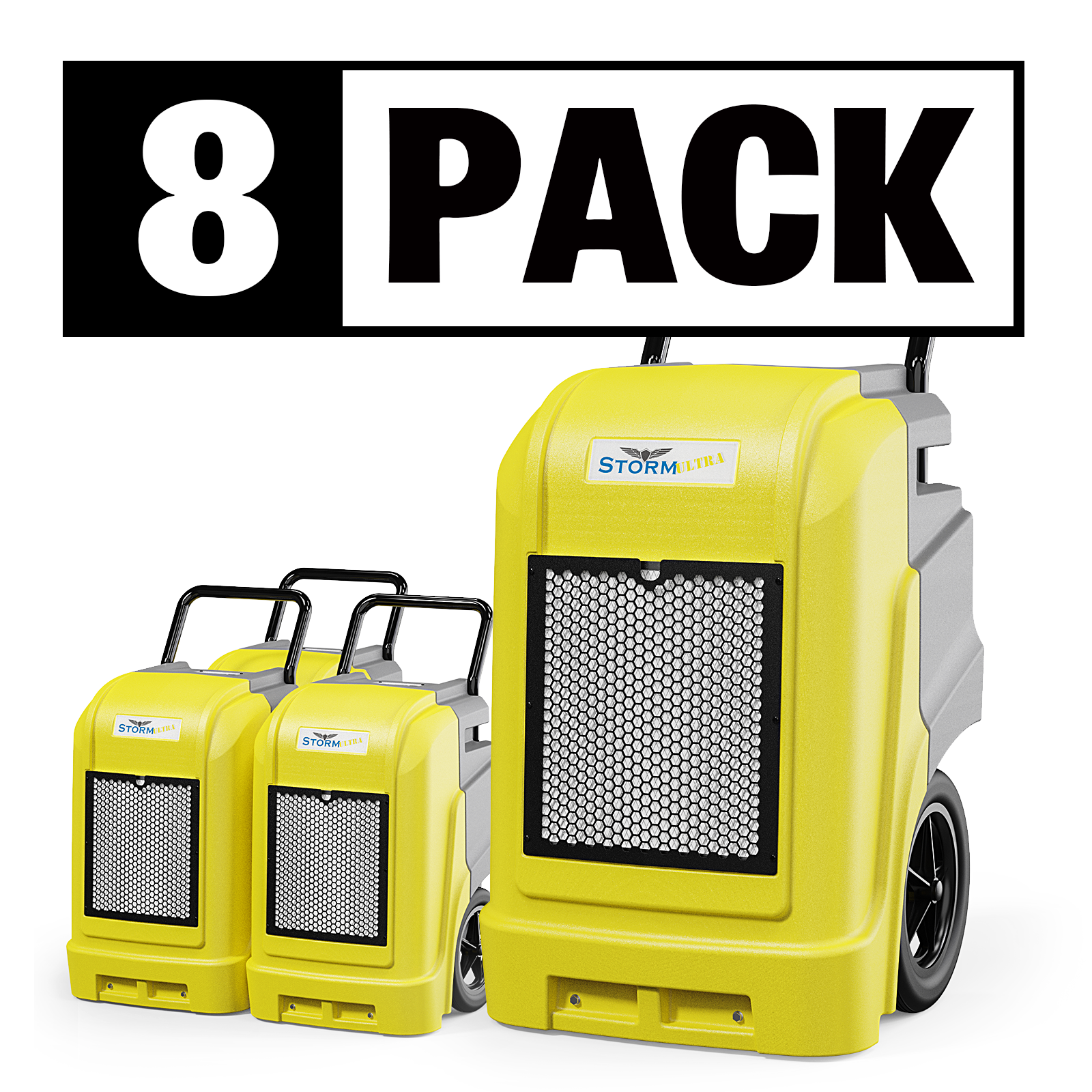 ALORAIR® Wholesale Package of Storm Ultra 90 PPD Commercial Restoration Dehumidifiers (Pack of 4/8)