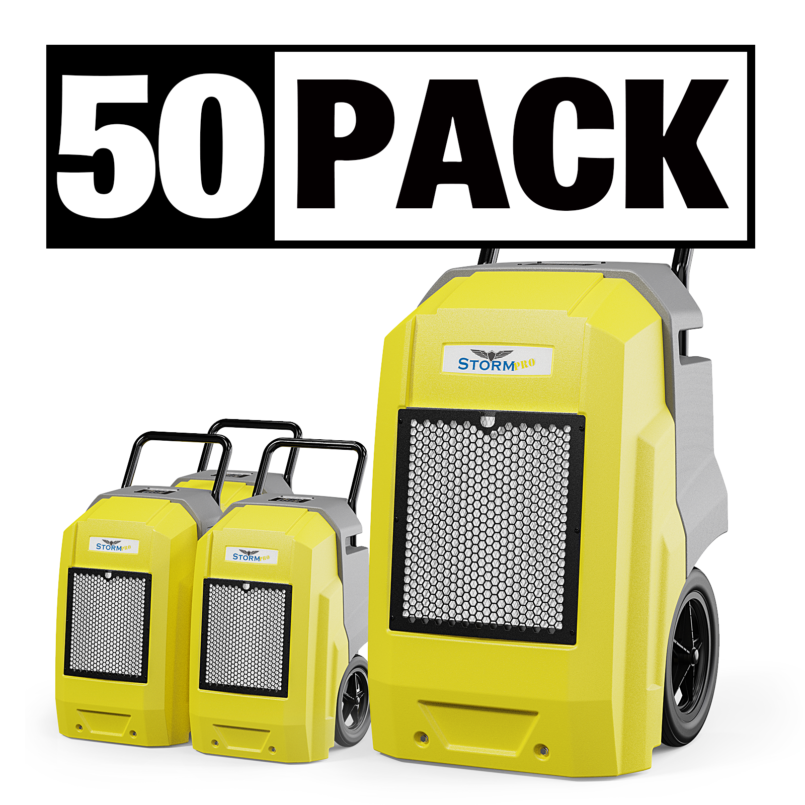 ALORAIR® Wholesale Package of Storm PRO 85 Pint Commercial Restoration Dehumidifiers (Pack of 50)