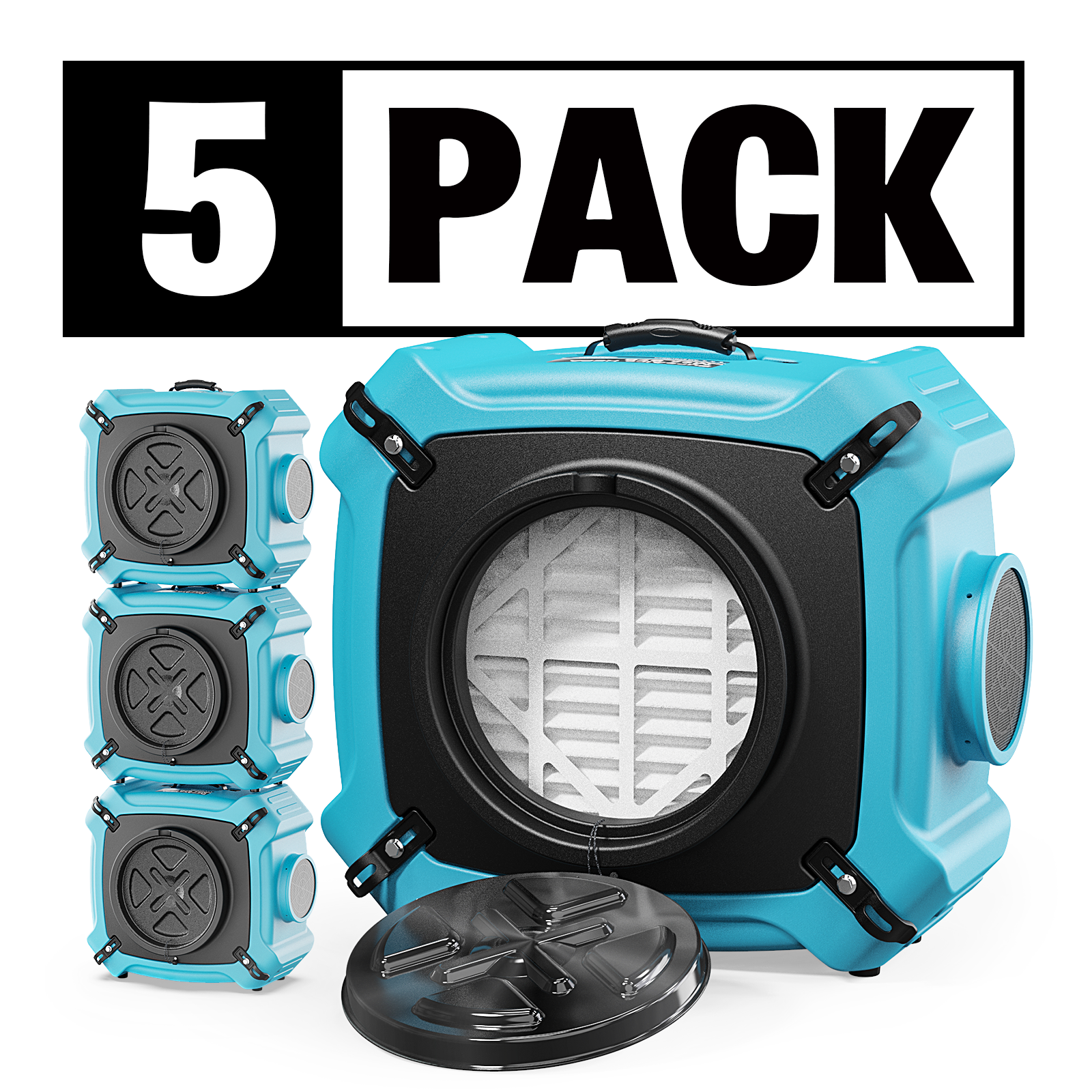 AlorAir Wholesale Pack PureAiro HEPA Max 870 Air Scrubber with UV-C Light   (Pack of 5/15/50)