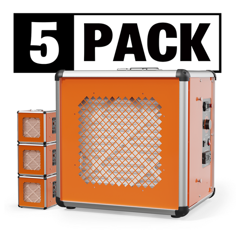 HEPA 600 UVIG Air Scrubber Wholesale Package (Pack of 5)