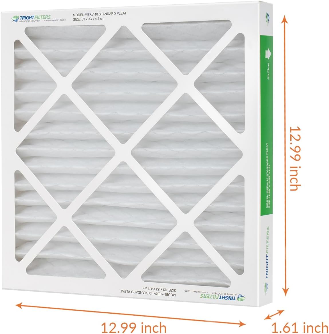 Purisystems MERV-10 Air Filter 4 Pack for PuriCare S1, UV, and UVIG Air Scrubber