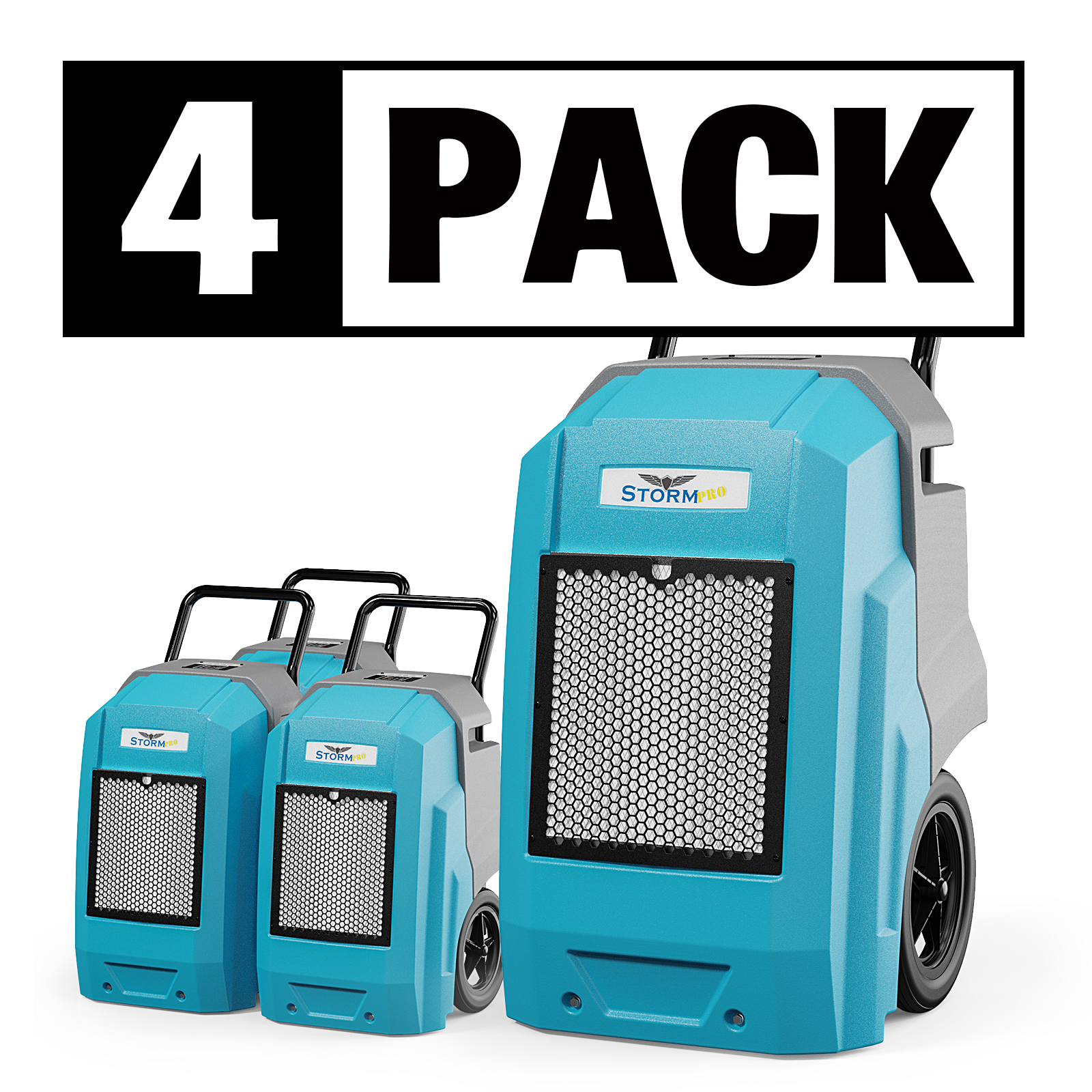 ALORAIR® Wholesale Package of Storm Pro 85 Pints Commercial Dehumidifiers (Pack of 4/8)