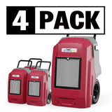 ALORAIR® Wholesale Package of Restoration Equipment Storm PRO 85 Pint Commercial Dehumidifiers (Pack of 4)