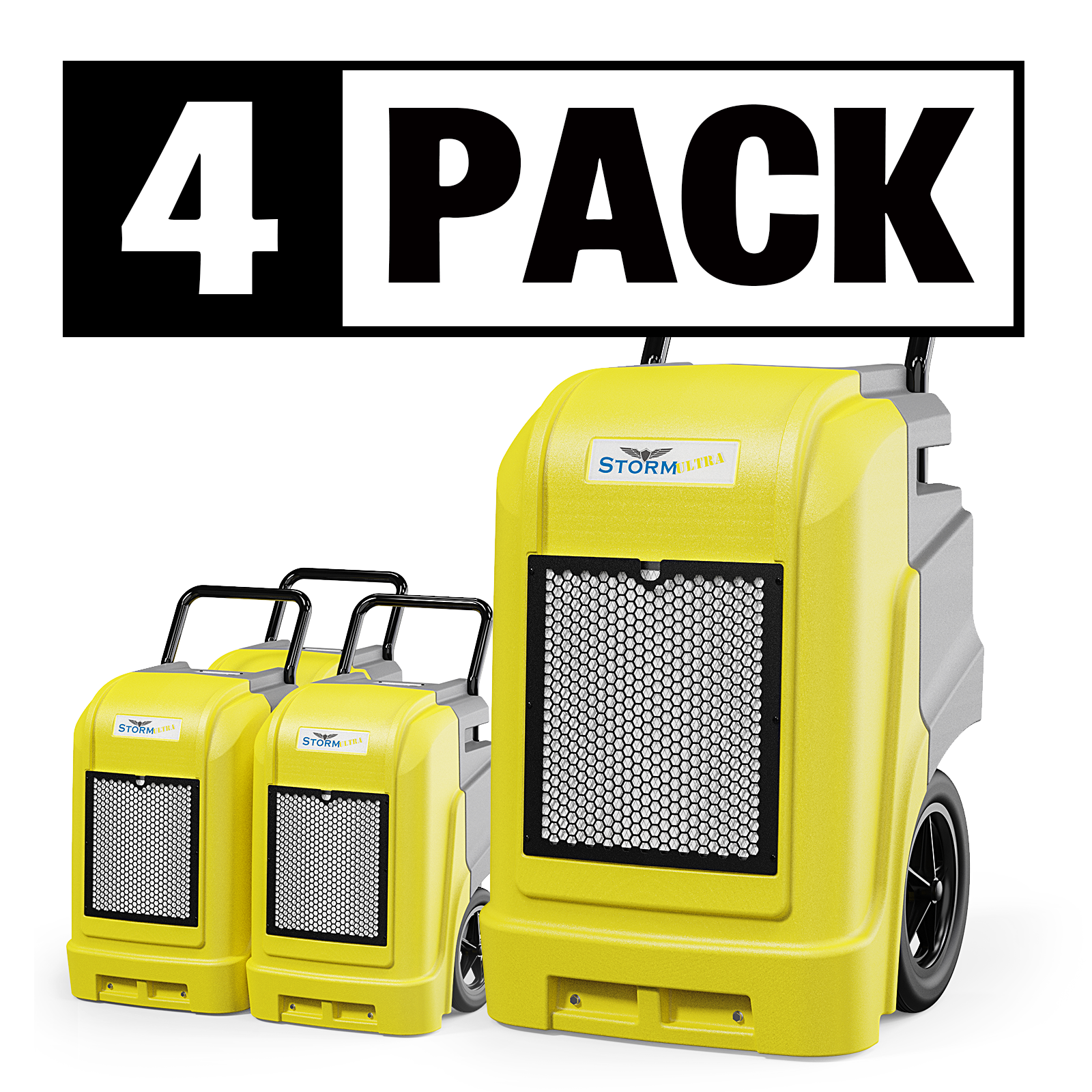 ALORAIR® Wholesale Package of Storm Ultra 90 PPD Commercial Restoration Dehumidifiers (Pack of 4/8)