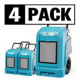 ALORAIR® Wholesale Package of Restoration Equipment Storm Ultra 90 PPD Commercial Restoration Dehumidifiers (Pack of 4)