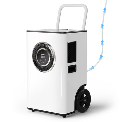 AlorAir® Sentinel Elite60X 145PPD Commercial Dehumidifier with Pump & Drain Hose for 1500 sq.Ft