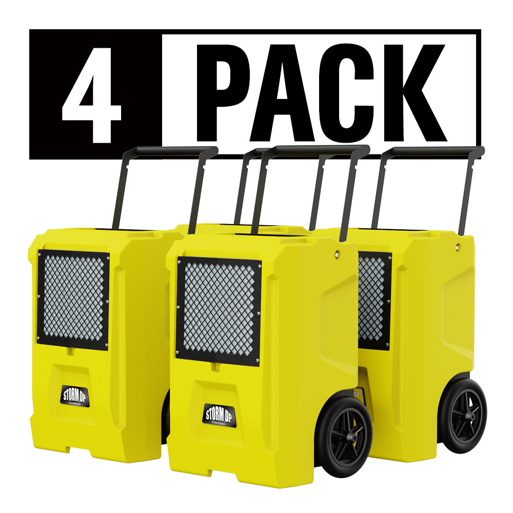 AlorAir Wholesale Package of Water Damage Restoration Storm DP Smart WiFi 110 PPD Commercial Dehumidifier (Pack of 4/8/50)