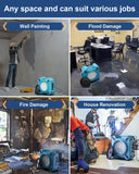 ALORAIR® Wholesale Package PureAiro HEPA Pro 870 Air Scrubber for Water Damage Restoration (Pack of 15)