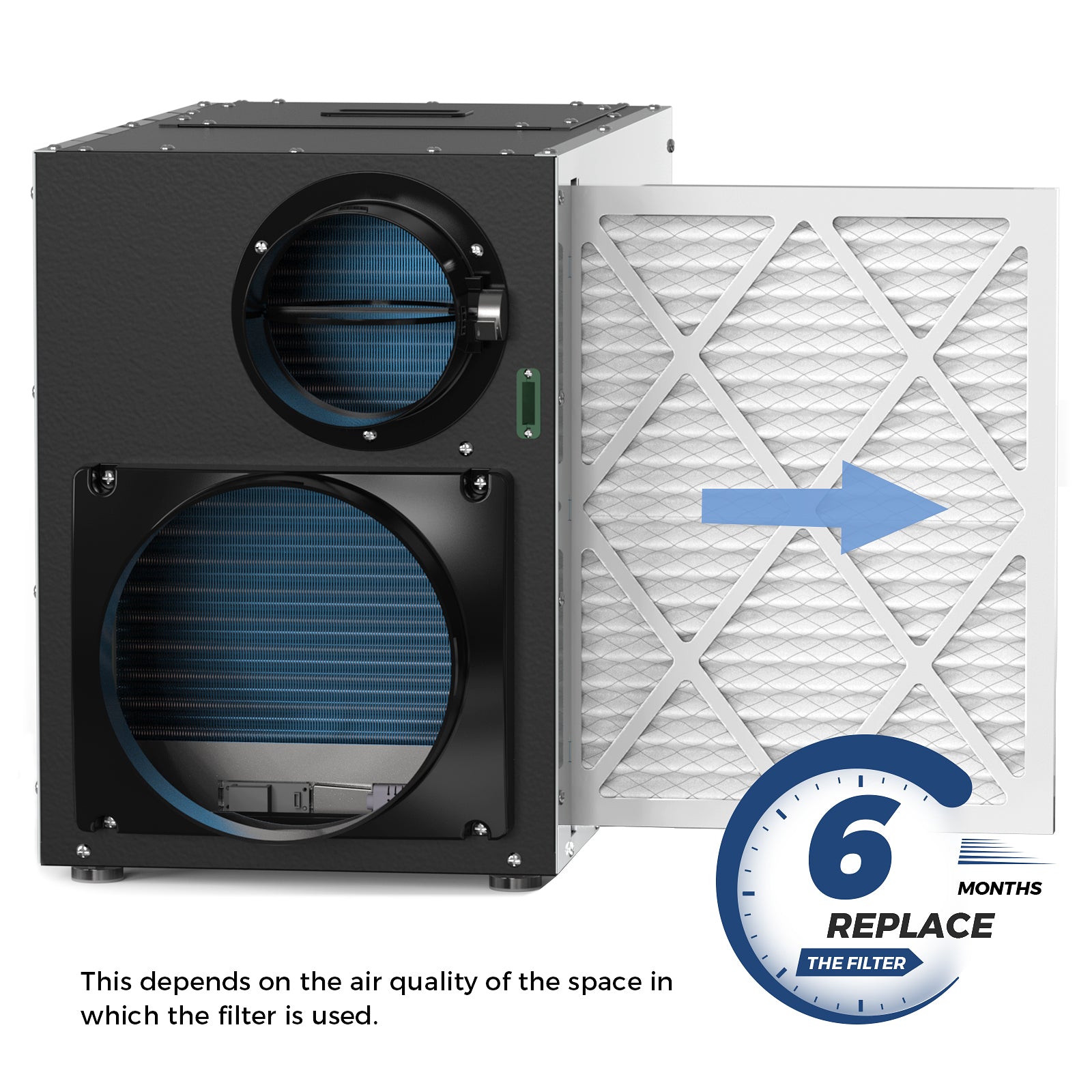 AlorAir 3 Pack MERV-10 Filter for Whole House Dehumidifiers Sentinel WHD100/WHD 120