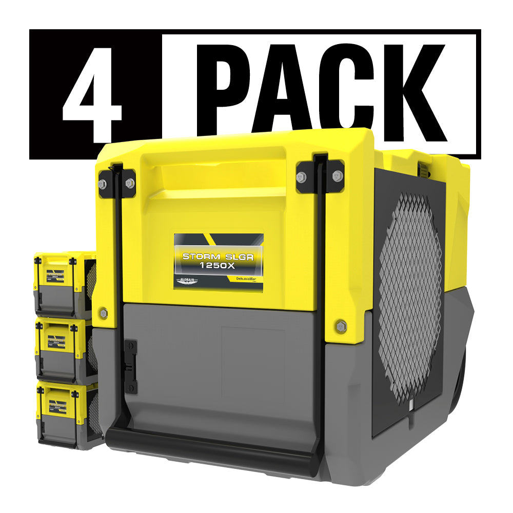 AlorAir Wholesale Package of Storm SLGR 1250X Smart WiFi  125 PPD Commercial Dehumidifier (pack of 4/8/50)