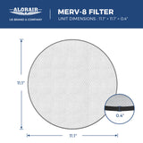 MERV-8 Filter for Dehumidifiers Duct-able HDi90 (pack of 2)