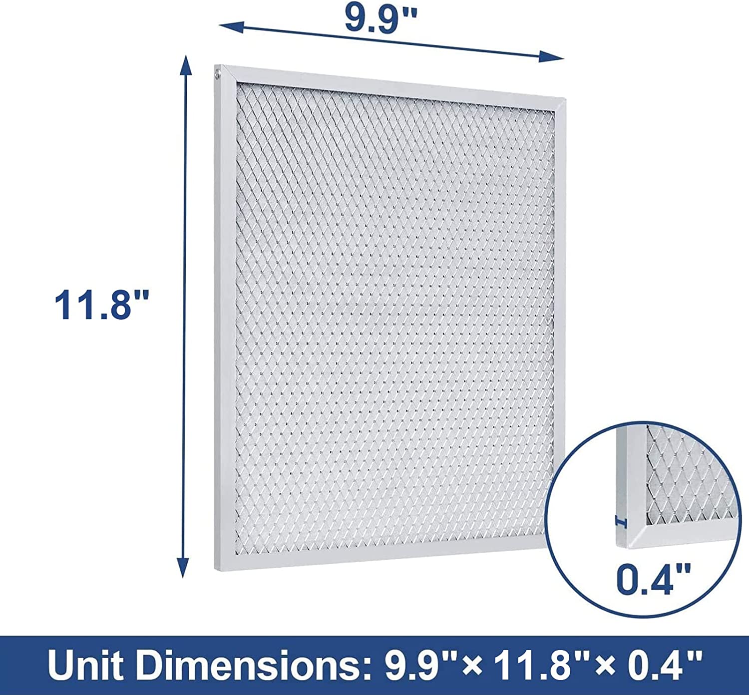 AlorAir MERV-8 Filter for Basement Dehumidifiers Sentinel HD90/HDi90 Series (Pack of 4)