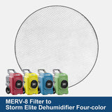AlorAir MERV-8 Filter Set for Commercial Restoration Storm Elite Dehumidifiers (Pack of 3）