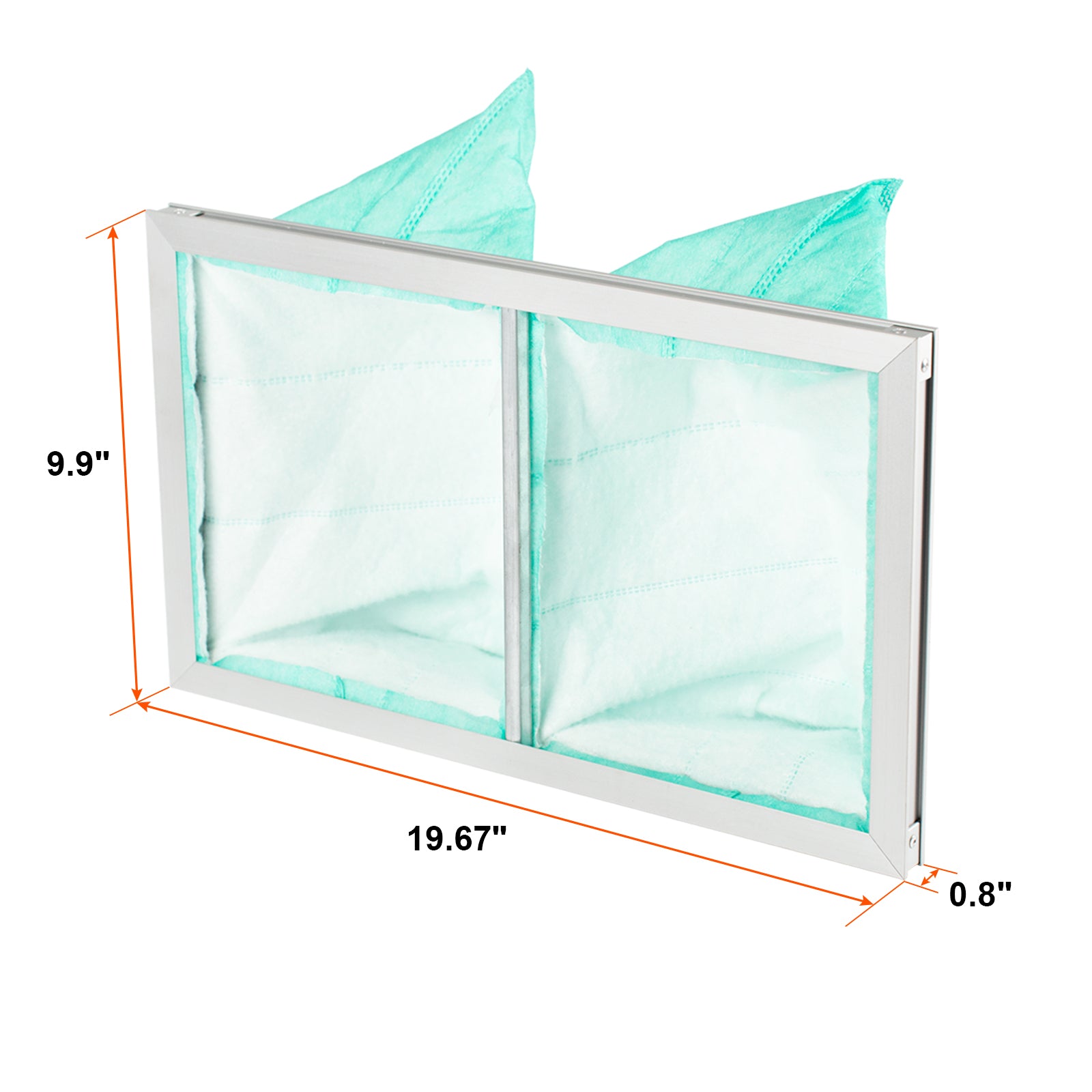 Purisystems 1-Micron Inner Air Filters for the PuriCare 500IG / PuriCare 500 Air Filtration System, 3-Pack