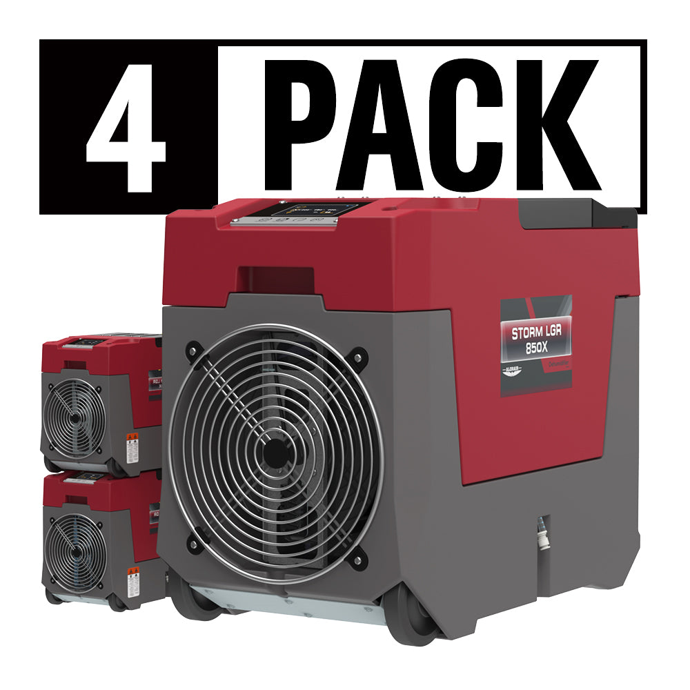 AlorAir Wholesale Package of Storm LGR 850X Smart Wi-Fi 85 PPD Commercial Dehumidifier (pack of 4/8/50)