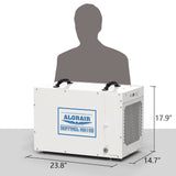 AlorAir Sentinel HDi100, 220 Pints Whole House Dewhumidifier for Crawl Space, Basements, Attic, Pump Drain