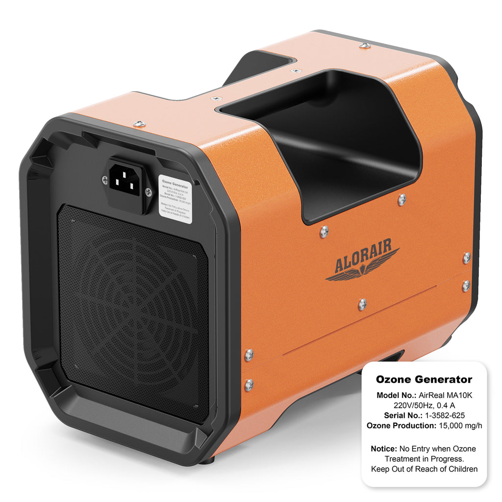BaseAire 15000 mg/h Ozone Generator, O-UVC3 Pro Commercial ozone machine  with Digital Display
