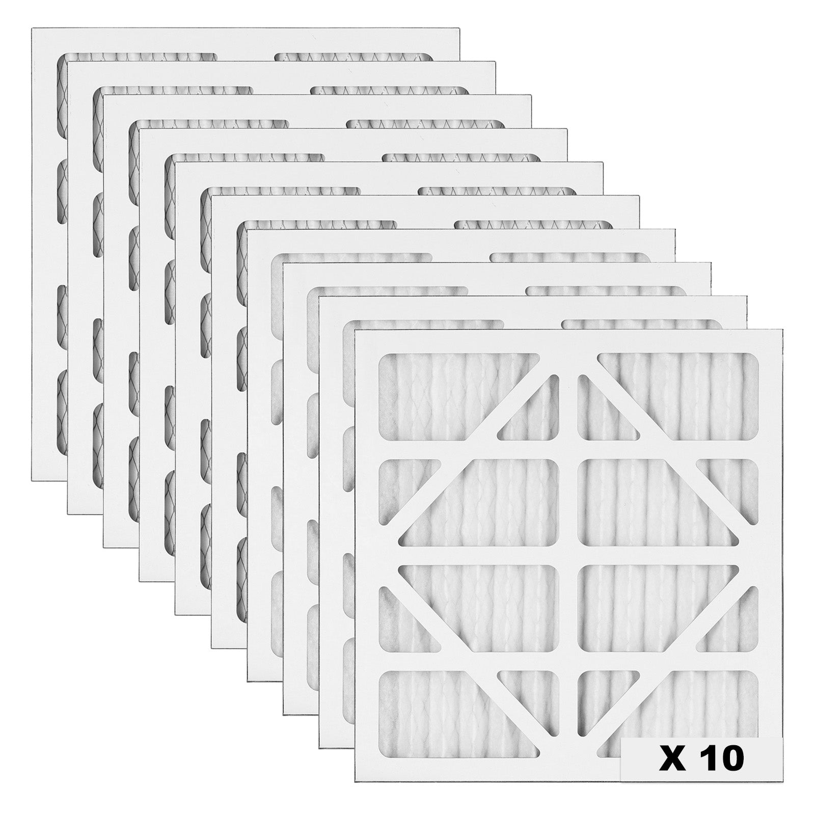 AlorAir MERV-10 Filter Replacement Set for CleanShield HEPA 550 Air Scrubber (Pack of 10)