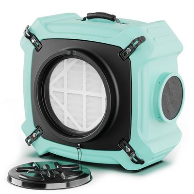 PureAiro HEPA Max 770 industrial Air Scrubber Negative Machine with 3 Stage Filtration System, 10 Years Warranty | Alorair