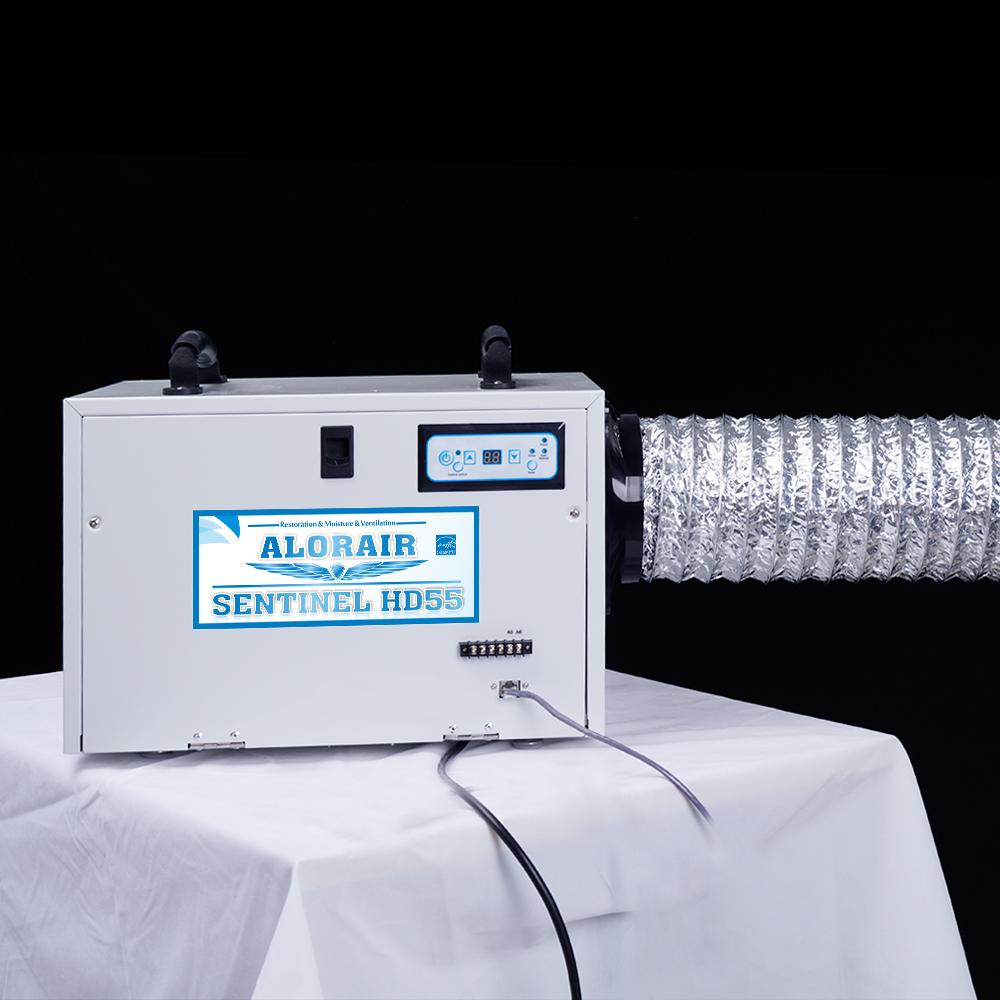 Aluminum Foil Outlet Duct With a Diameter of 6 Inches and 11.5 Feet Long for HD55/HD90/HDi90