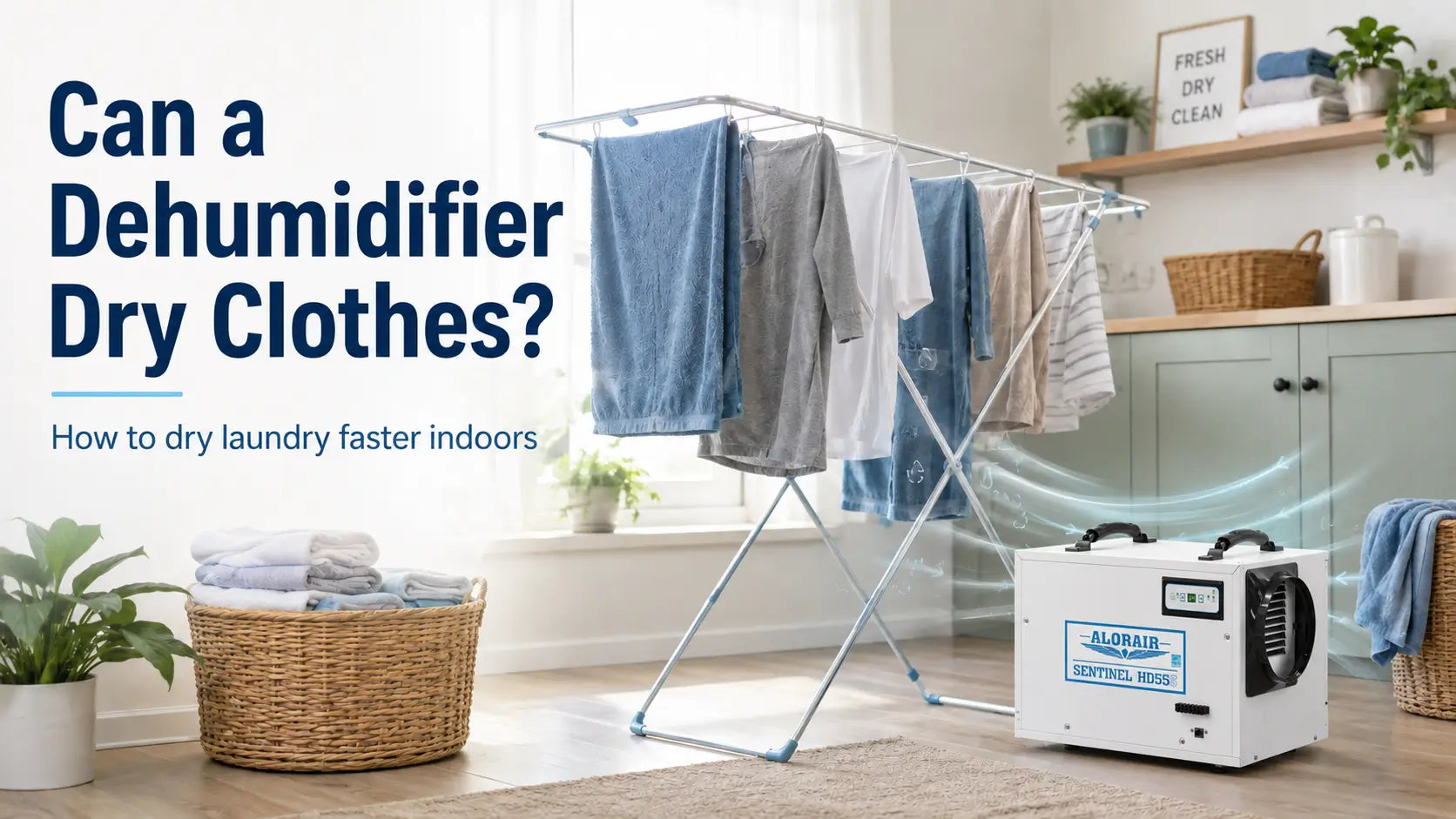 How to Use a Dehumidifier for Drying Clothes Indoors