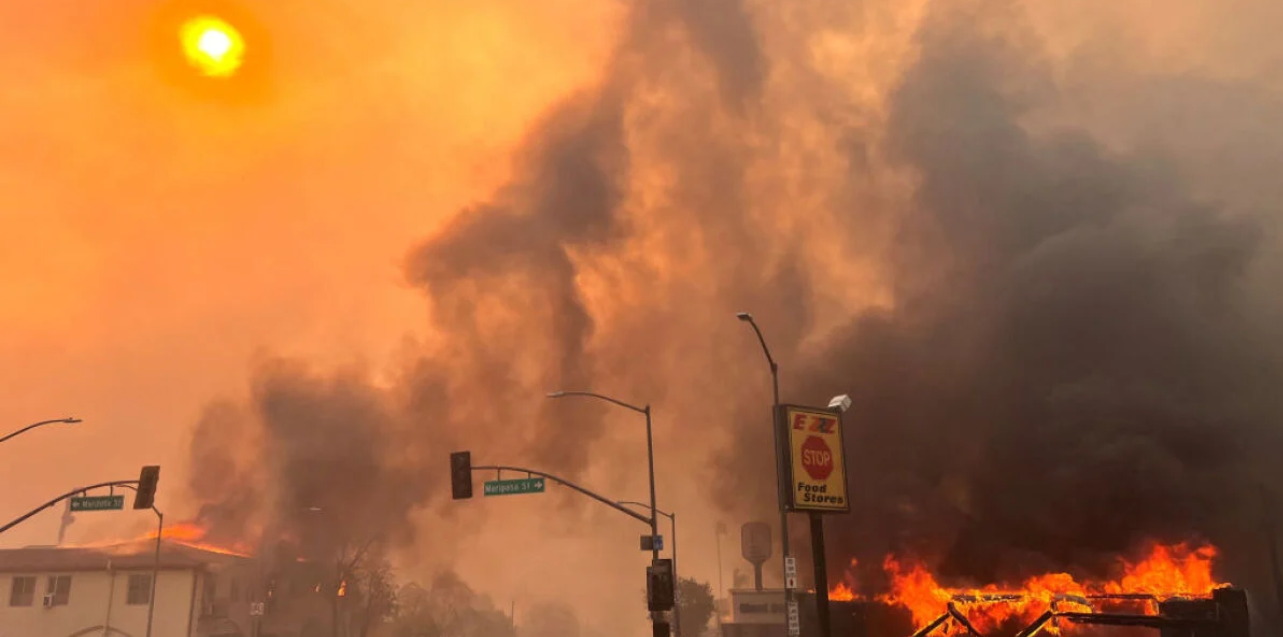 Los Angeles Air Pollution Solutions：Los Angeles Fire