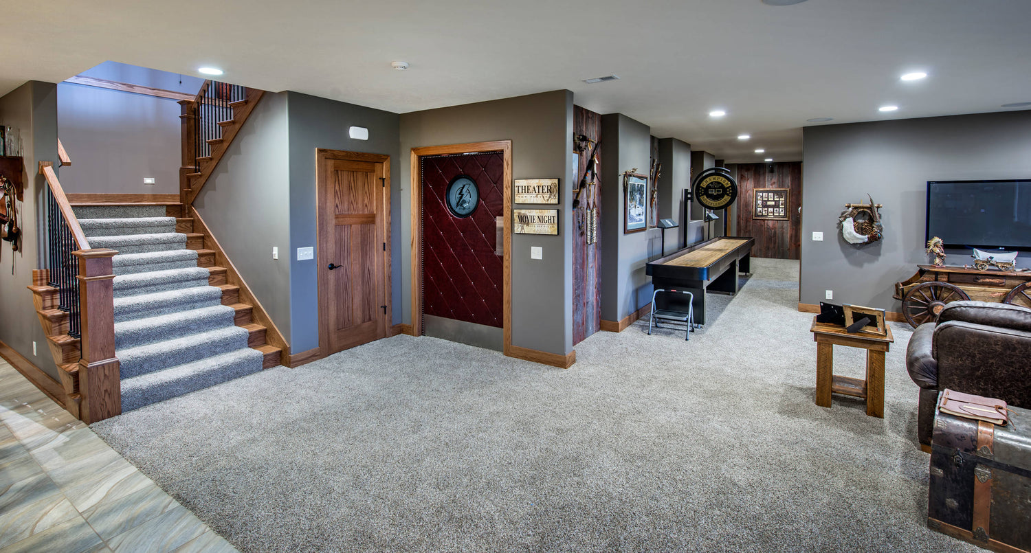 basement of a villa