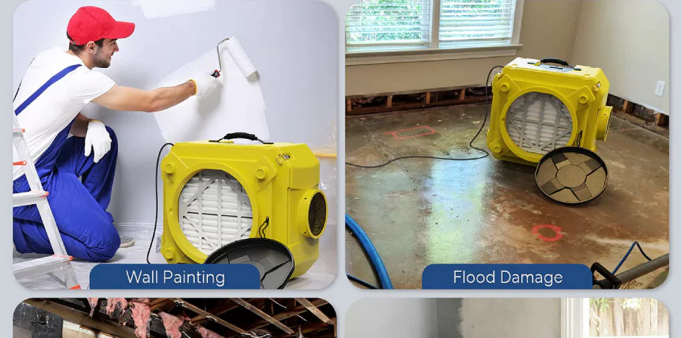 Air Scrubber vs Air Purifier — What’s the Difference? (2025 Guide)