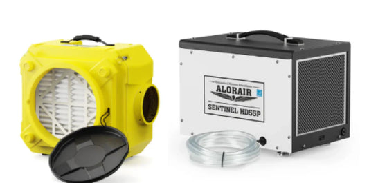 Air Scrubber vs Air Purifier: What’s the Difference When Fighting Mold? (2025 Guide)