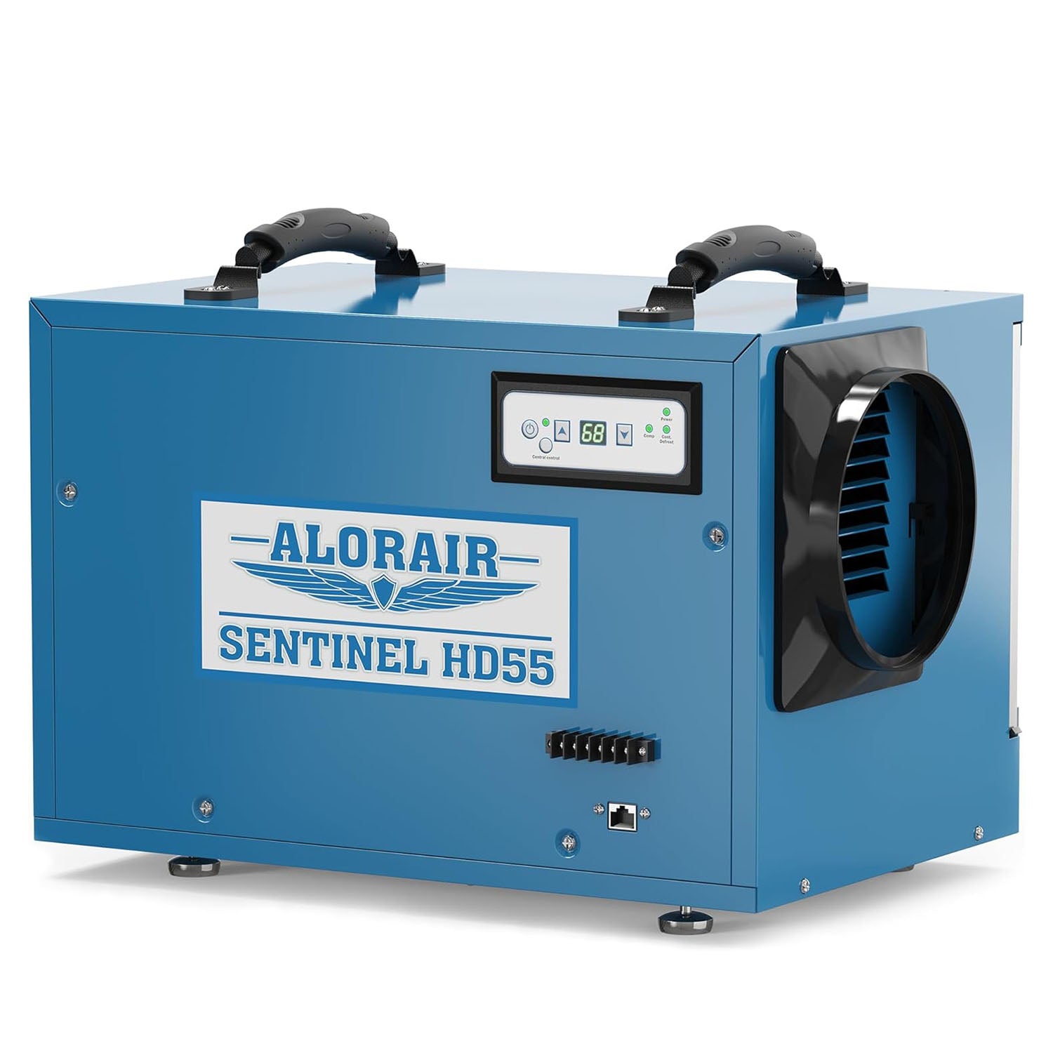 AlorAir Sentinel HD55 Commercial Dehumidifiers for Basements with Drain House, Blue