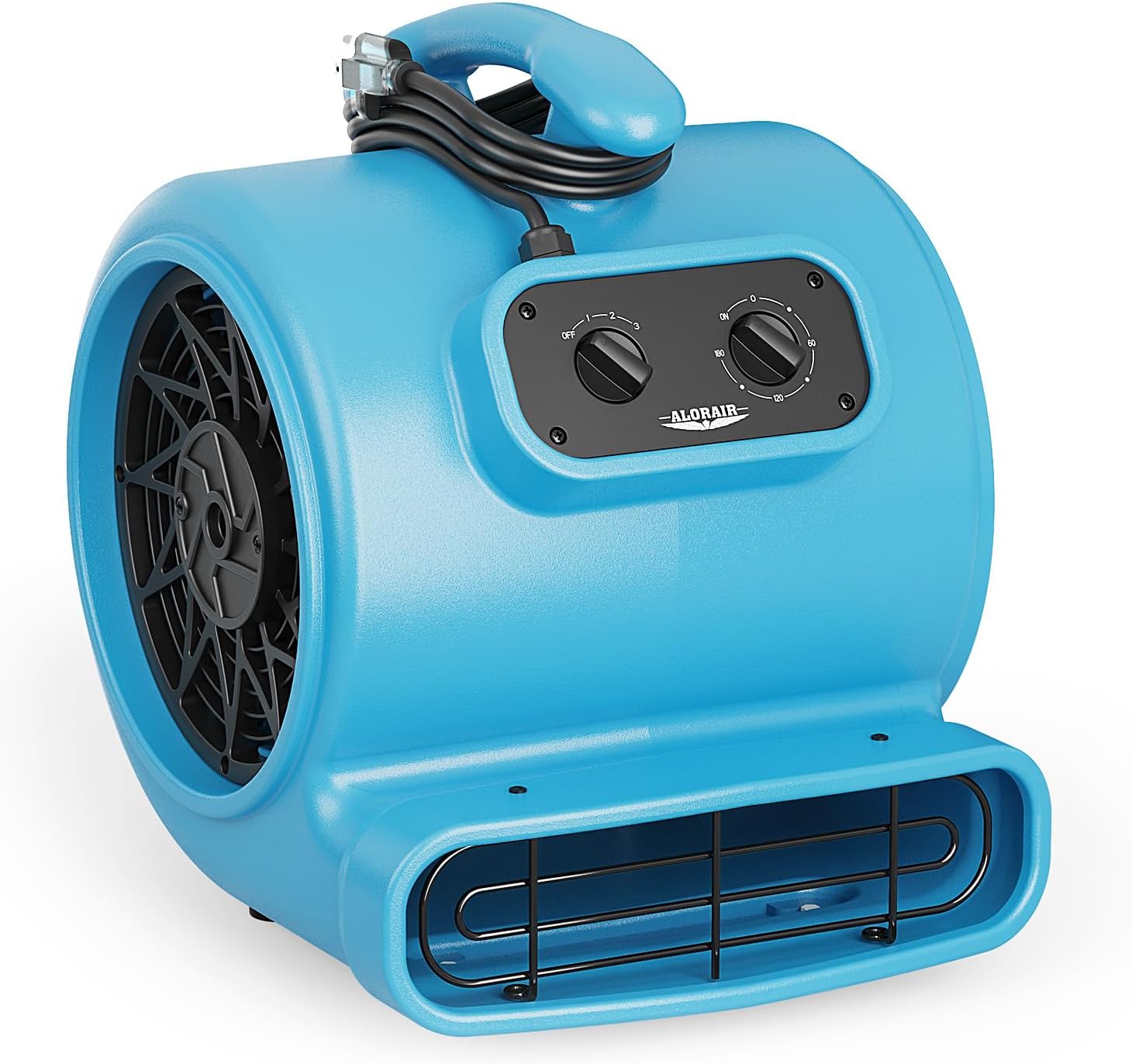 ® 2000 CFM Air Mover Timer 3 Speeds 5 Adjustable Angles Floor Drying Blower Fan GE2000T