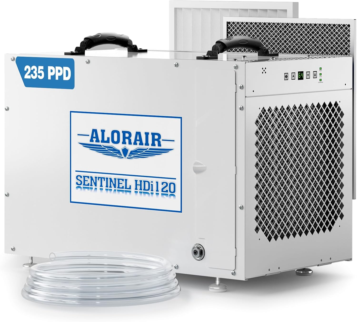 AlorAir Sentinel HDi120 Whole House Dehumidifier, 120 Pints at AHAM, up to 3,300 sq. ft.