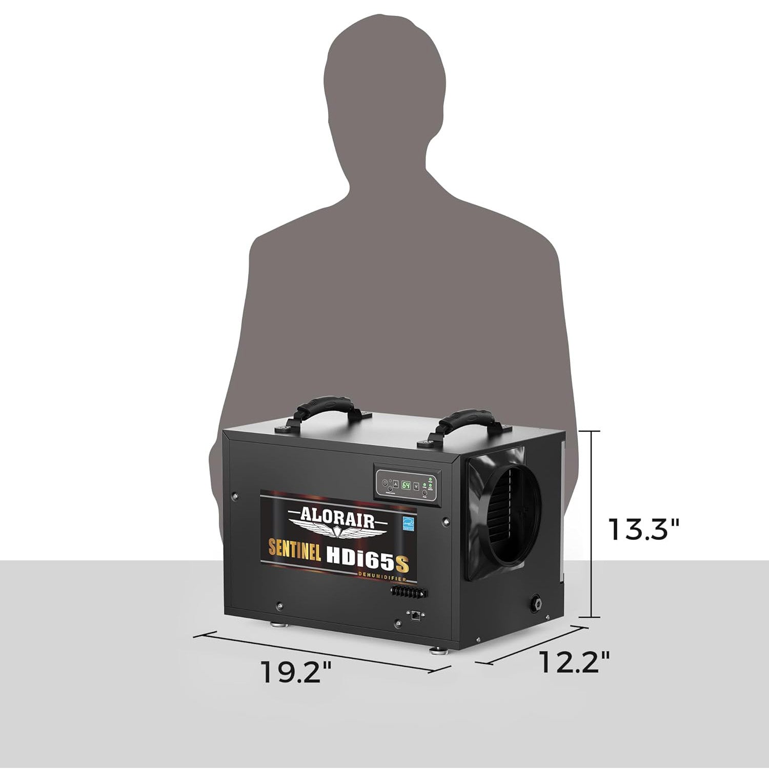 AlorAir 120 PPD Commercial Dehumidifiers, Crawl Space Basement dehumidifier | Sentinel HDi65S