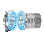 AlorAir Magnetic Dryer Vent Connector Kit, Airtight, Easy-Clean 4” Quick Connect with Hose & Clamps