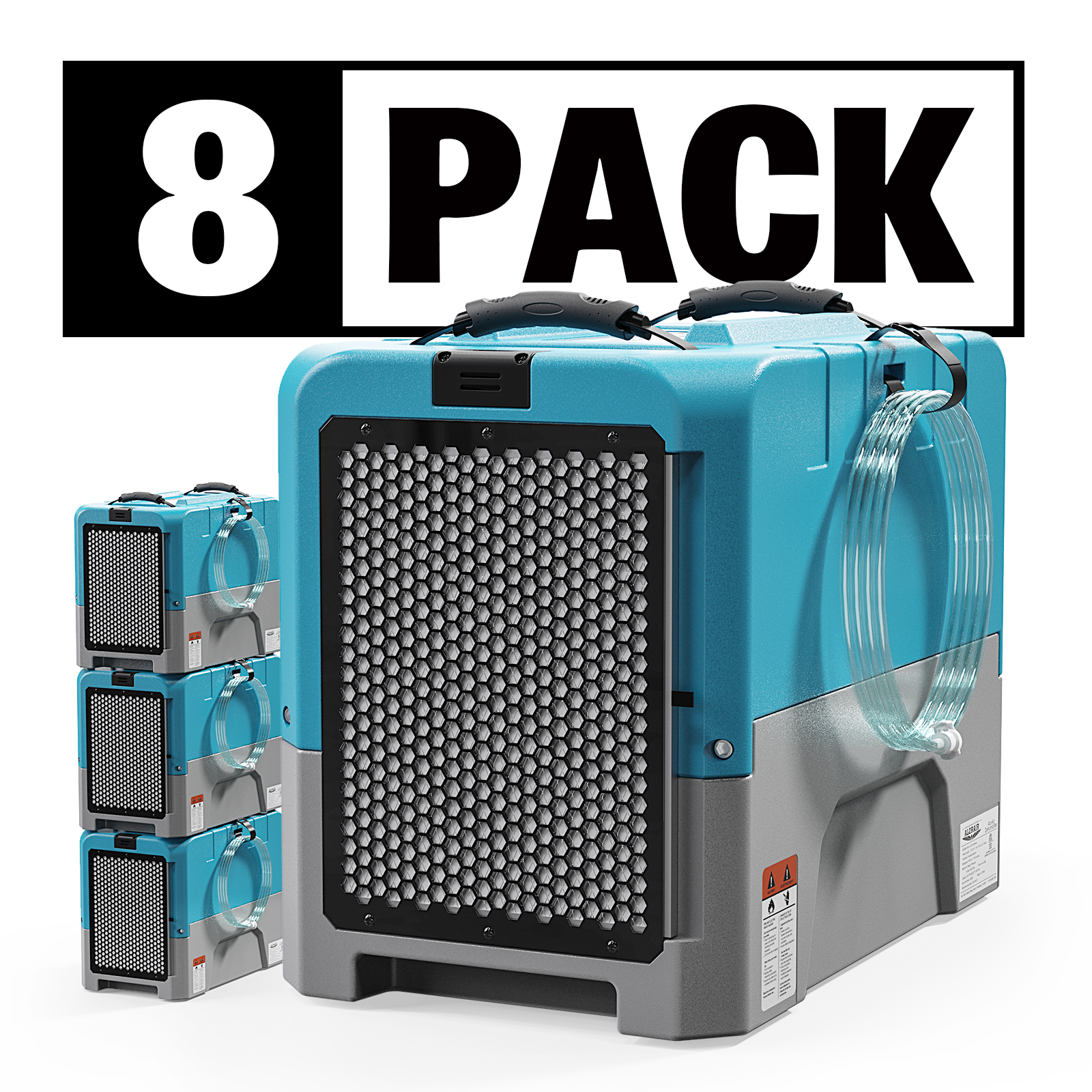 ALORAIR® Wholesale Package of Storm LGR Extreme 85 Pint Commercial Restoration Dehumidifiers (Pack of 4/8)