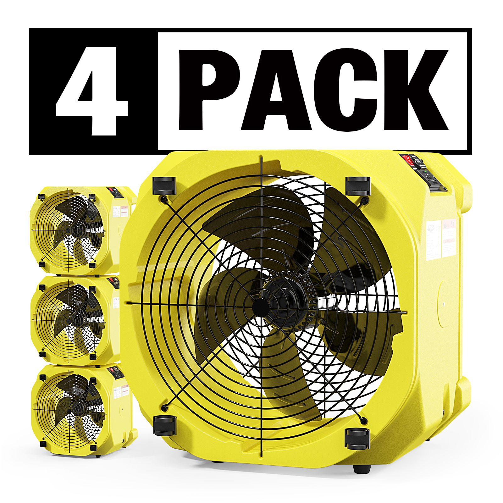 ALORAIR® Wholesale Pack Zeus Extreme Axial Air Movers Industrial Fan Blowers for Water Damage Restoration