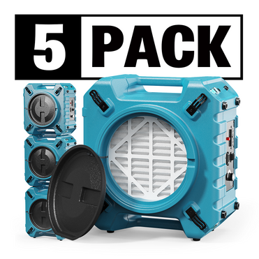ALORAIR® Wholesale Pack PureAiro HEPA Pro 870 Air Scrubber for Water Damage Restoration