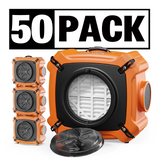 ALORAIR Wholesale Pack PureAiro HEPA Max 970 Air Scrubber with UV-C Light  (Pack of 5/15/50)