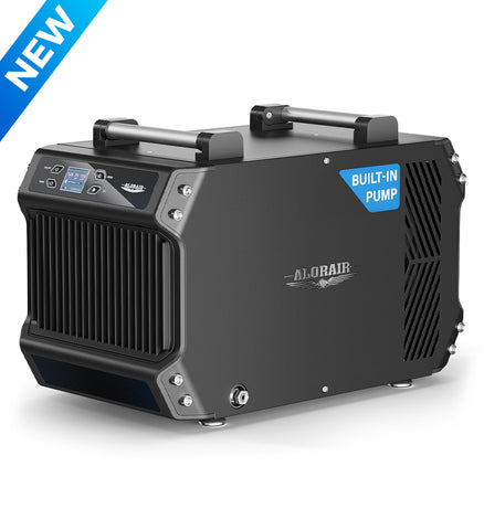 AlorAir 180 PPD Crawlspace Dehumidifiers Size for 2,300 Sq.Ft,with Pump and Drain Hose | Galaxy 85P