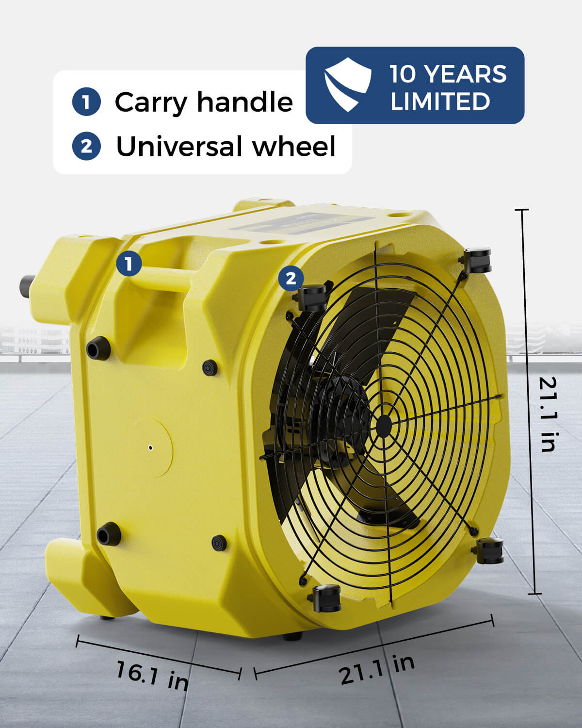 Alorair® Air Solution Combo Pack, 1 x Air Mover and 1 x Scrubber | Zeus Extreme & Max/Pro 870