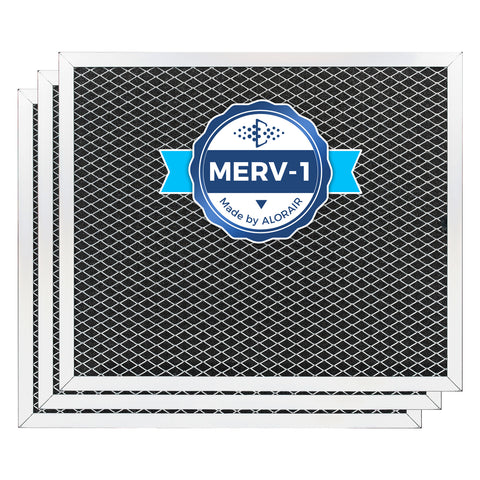 AlorAir MERV-1 Filter Set for Commercial Restoration Storm 80X Dehumidifiers (Pack of 3）