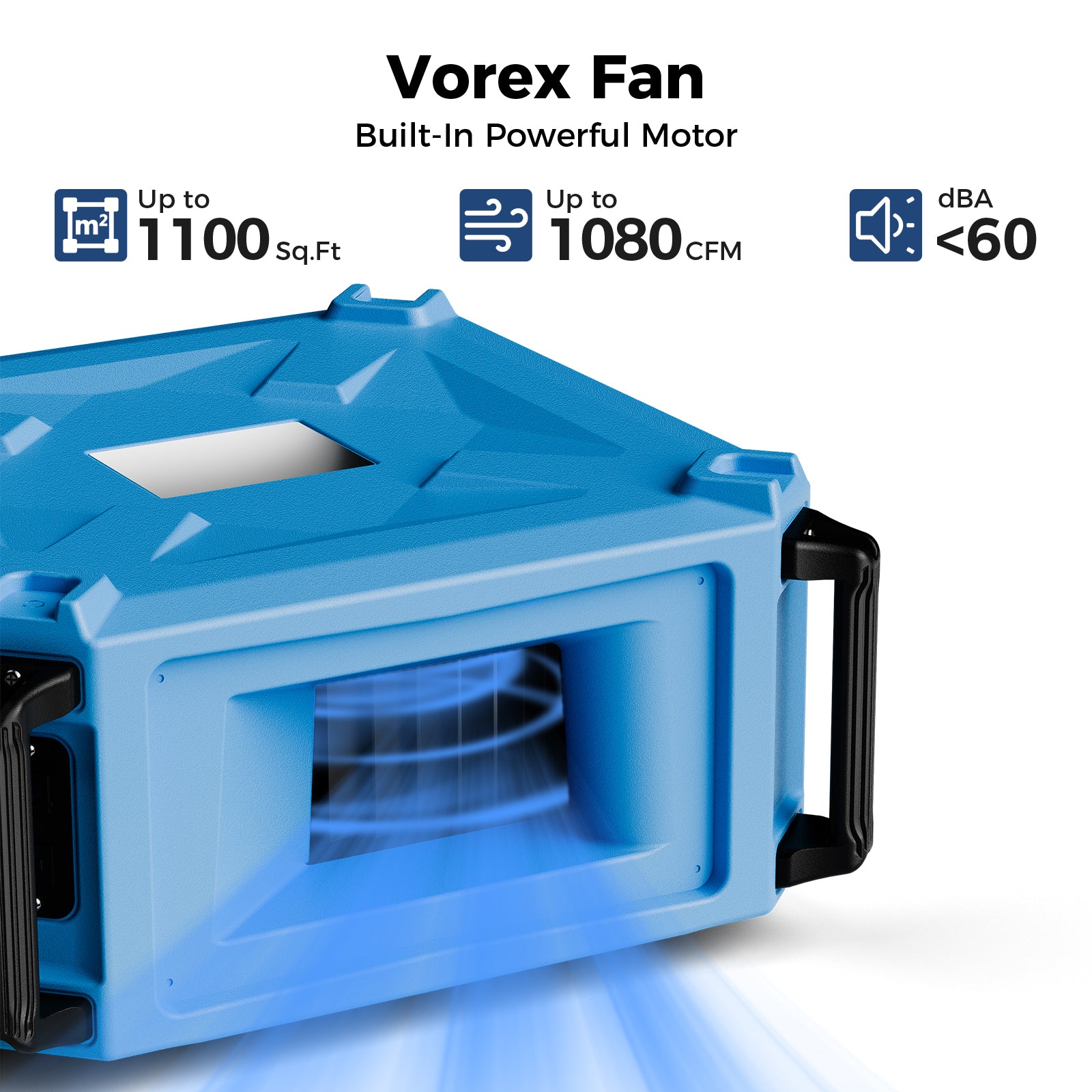 ALORAIR 270° Intake Air Filtration Systems with Remote Control and