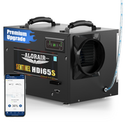 AlorAir App Controlled 120 PPD Crawl Space Dehumidifiers Size for 1300 sq.ft with Pump | Sentinel HDi65S WIFI