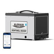 AlorAir WiFi 70 PPD Crawl Space Dehumidifier | Sentinel HD35P WIFI | Size for 1000 Sq. Ft