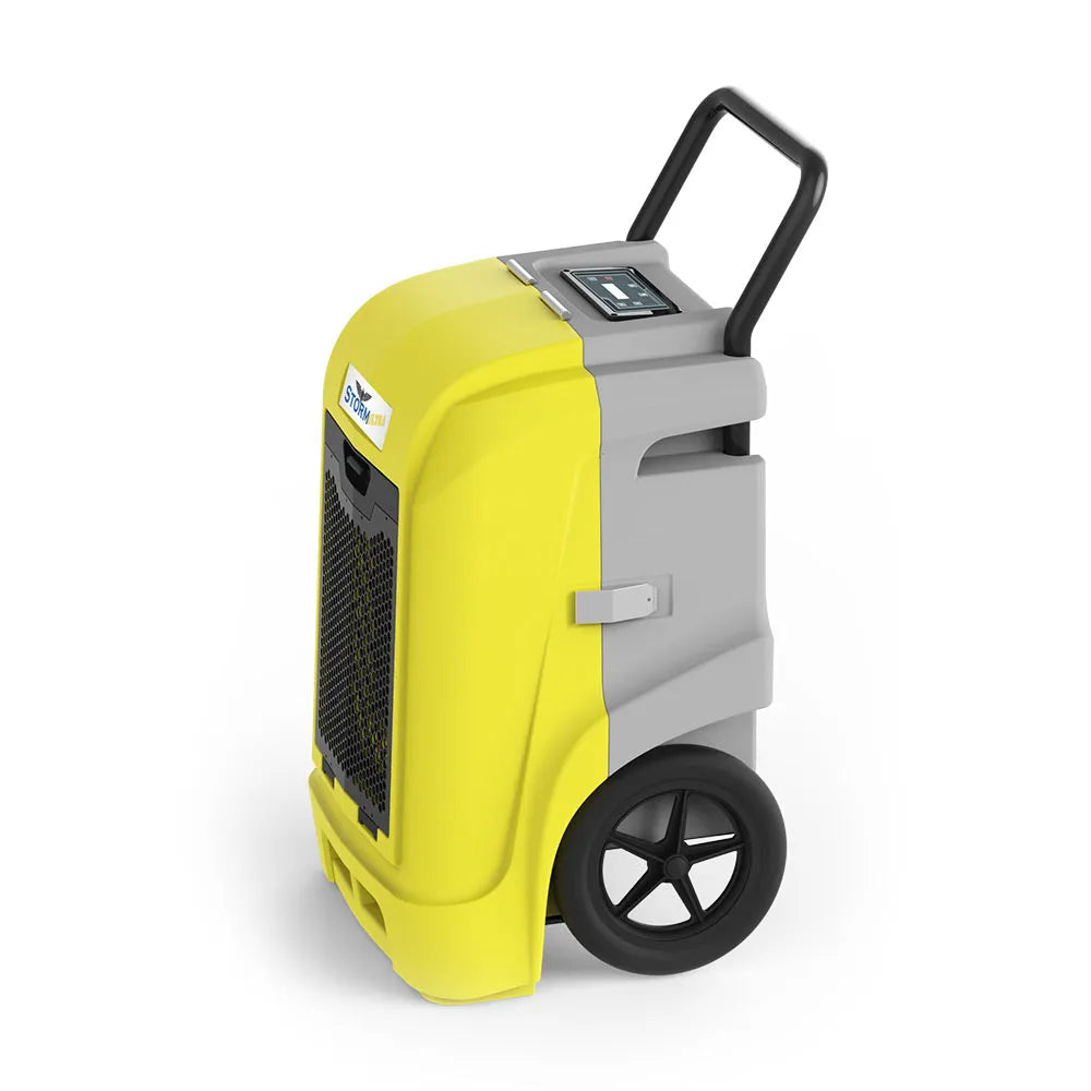 Alorair Water Damage Restoration Combo Pack, 1 X Storm Ultra Commercial Dehumidifier, 8 X Zeus Extreme Air Mover, 1 X CleanShield HEPA 550 Scrubber