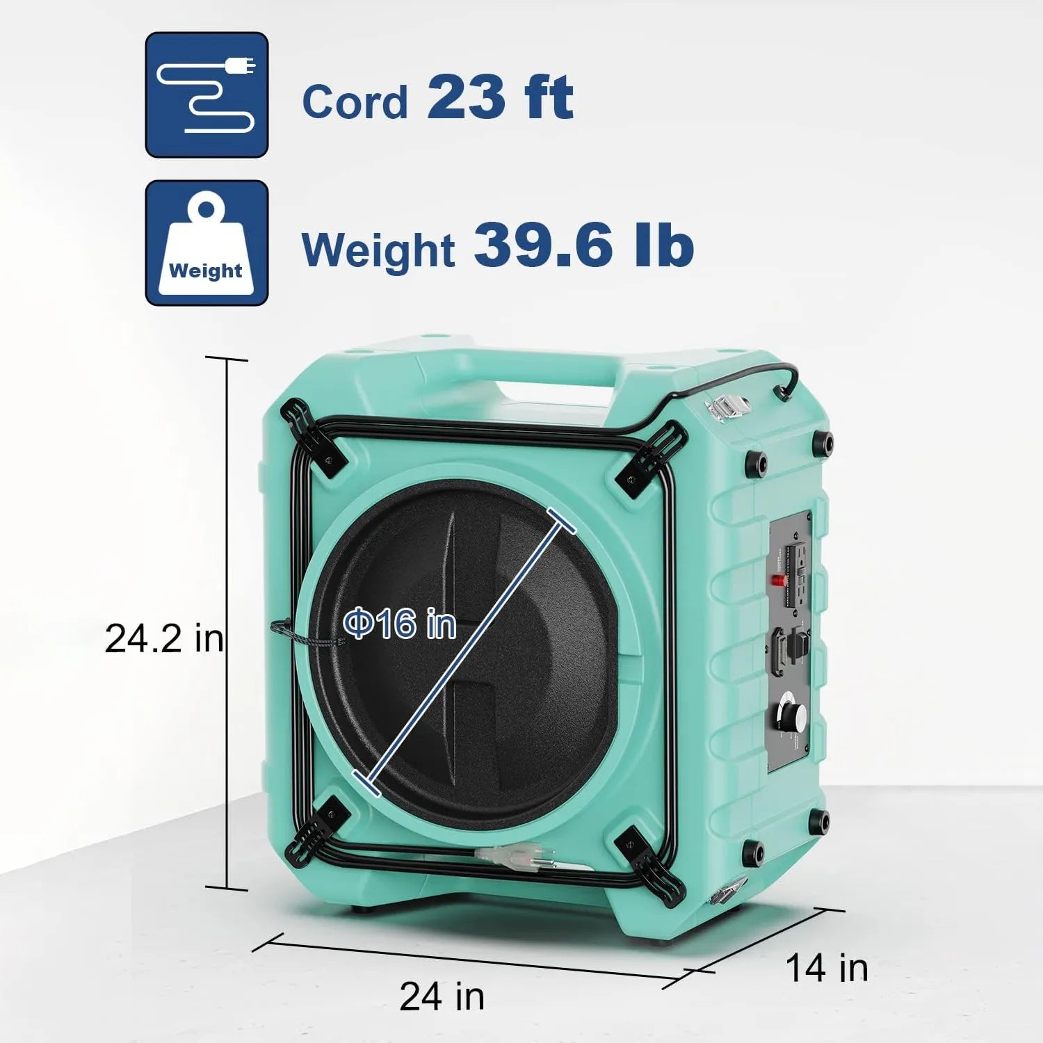 Alorair Mold Prevention Combo Pack, 1 X Storm LGR 1250 Commercial Dehumidifier, 4 X Zeus Extreme Air Mover, 1 X HEPA Pro 770 Air Scrubber