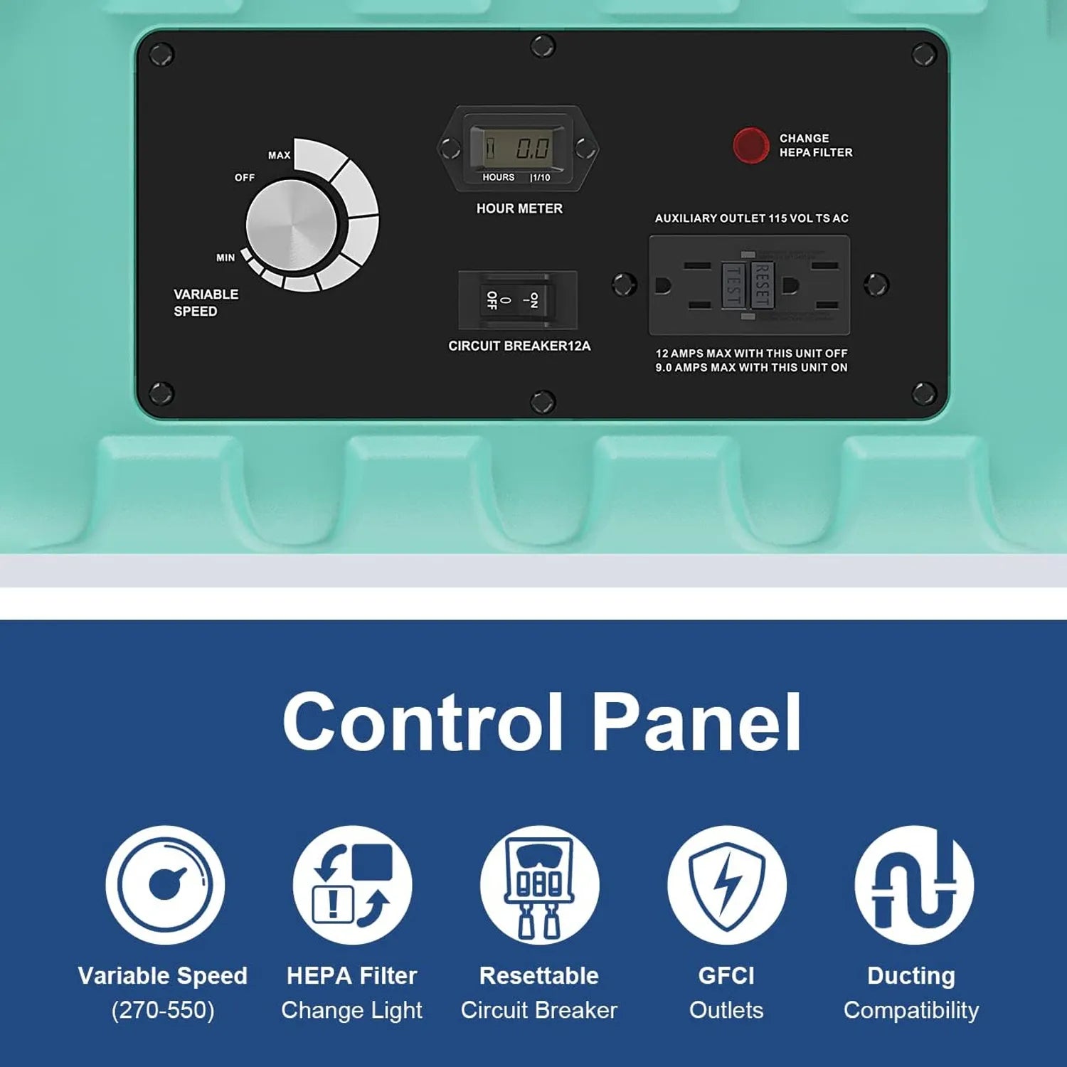 Alorair Mold Prevention Combo Pack, 1 X Storm LGR 1250 Commercial Dehumidifier, 4 X Zeus Extreme Air Mover, 1 X HEPA Pro 770 Air Scrubber