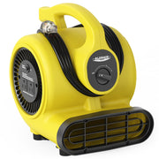 AlorAir® 600 CFM Air Mover with 3 Speeds, 5 Angles and Daisy Chain for Floor Drying Blower Fan | GF600A Yellow